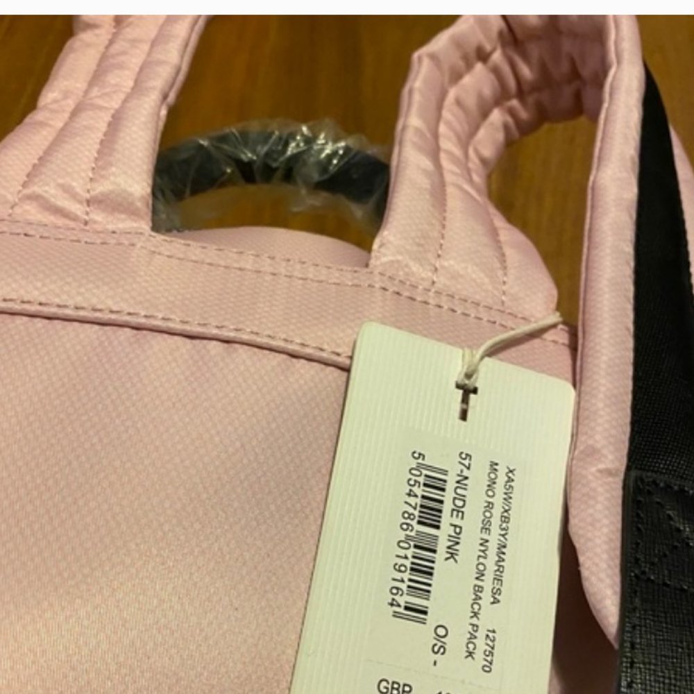 Ted Baker pink floral Monorose Print Backpack knapsack bag nwt - Picture 10 of 11